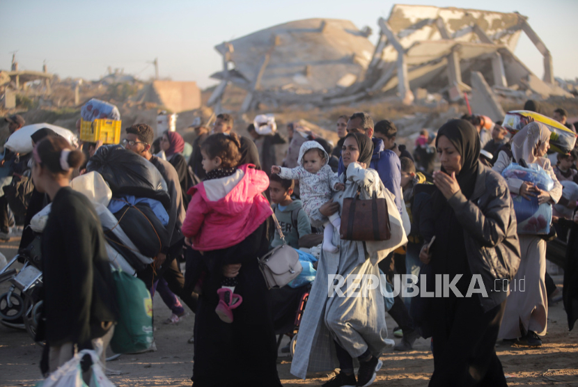 Tentara IDF Menangis Lihat Ribuan Kembali ke Gaza Utara