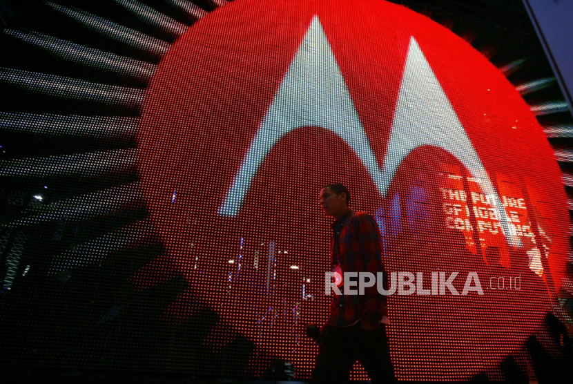 Logo Motorola. Motorola kembali ke Indonesia dengan meluncurkan Moto G45 5G.