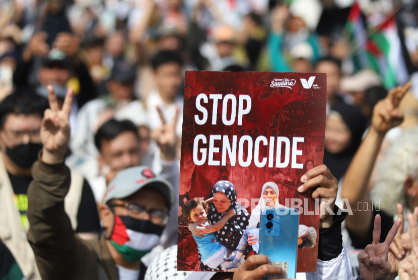 Puluhan Ribu Peringati Nakba di Jakarta, Desak Penghentian Genosida di Gaza