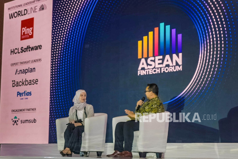 Chief Strategy Officer Prudential Syariah, Mayang Ekaputri, dalam The ASEAN Fintech Forum di Jakarta, Selasa (20/6/2025).