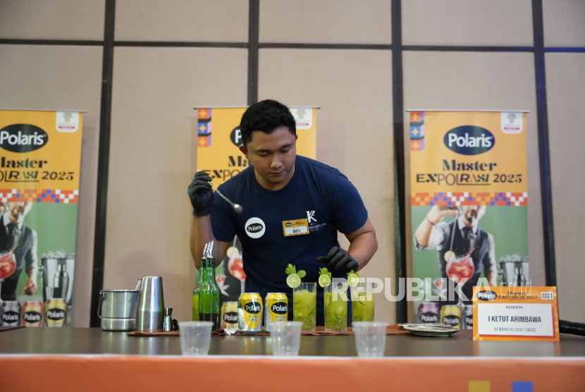 Mixing Mastery Expolrasi 2025 digelar di Hotel Aryaduta, Kuta, Bali, Kamis (22/5/2025). 