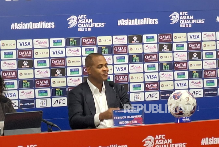 Pelatih timnas Indonesia Patrick Kluivert.