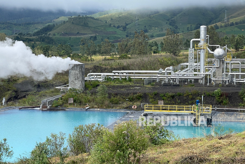 Suasana PLTP Blawan Ijen di Bondowoso, Jawa Timur, milik Medco Energi, yang operasionalnya telah diresmikan oleh Presiden Prabowo Subianto, Kamis (26/6/2025). 