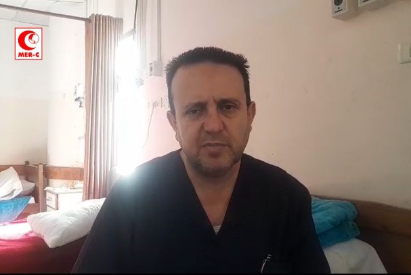 Direktur RS Indonesia di Gaza, dr Marwan al-Sultan.