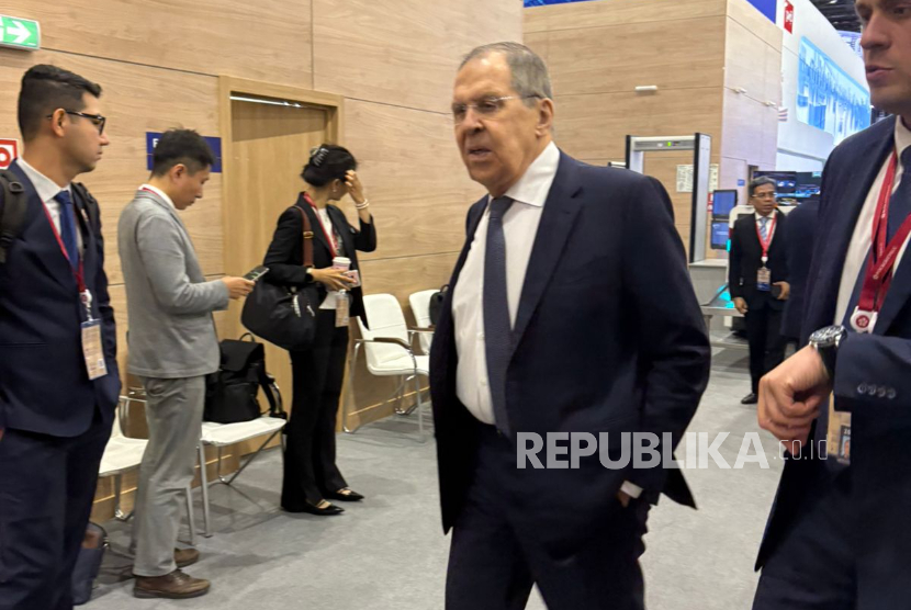 Menteri Luar Negeri (Menlu) Rusia, Sergey Lavrov.