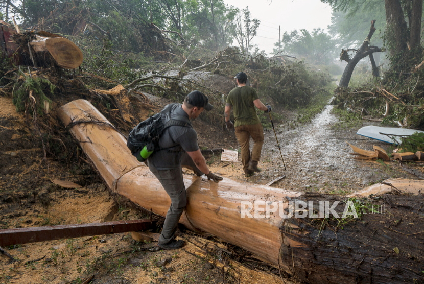 Korban Jiwa Banjir Dahsyat Texas Lampaui 100 Orang