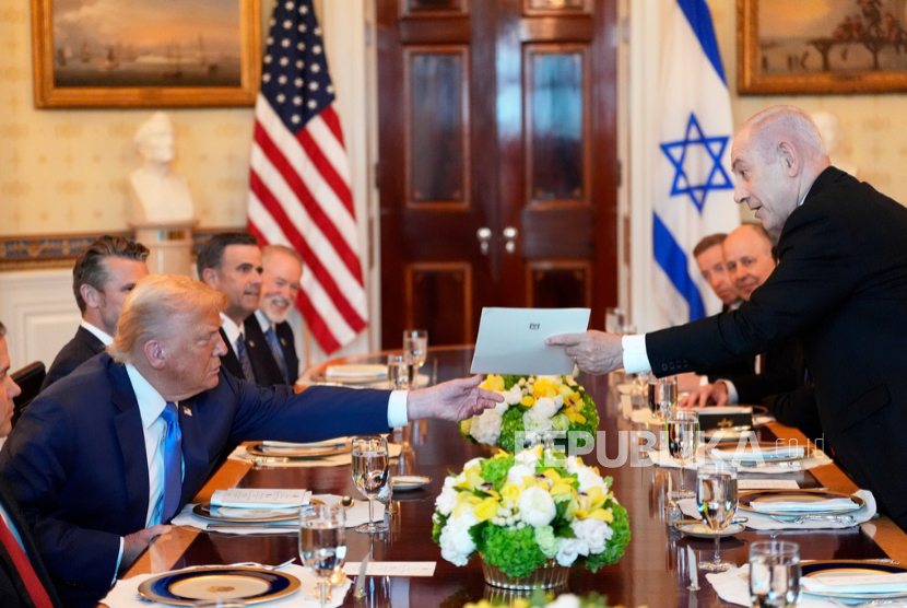 Netanyahu dan Trump Matangkan Rencana Pengosongan Gaza