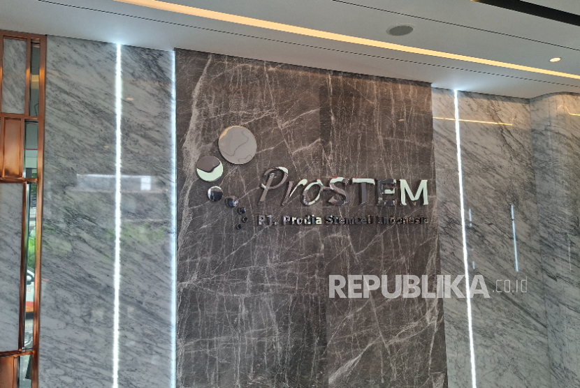 Suasana Kantor PT Prodia StemCell Indonesia (ProSTEM) di Jakarta Pusat. PT Prodia Widyahusada Tbk (PRDA) resmi mengakuisisi 30 persen saham ProStem pada 30 Juni 2025