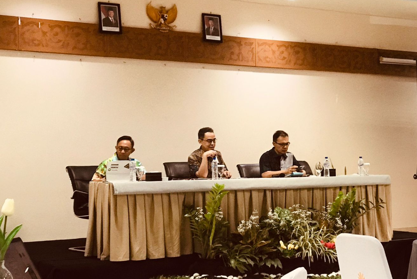 Editors Briefing Bank Indonesia, di Labuan Bajo, Nusa Tenggara, Timur, Jumat (18/7/2025).