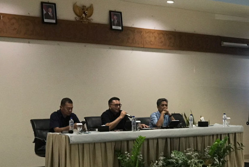 Editors Briefing Bank Indonesia, di Labuan Bajo, Nusa Tenggara, Timur, Jumat (18/7/2025).