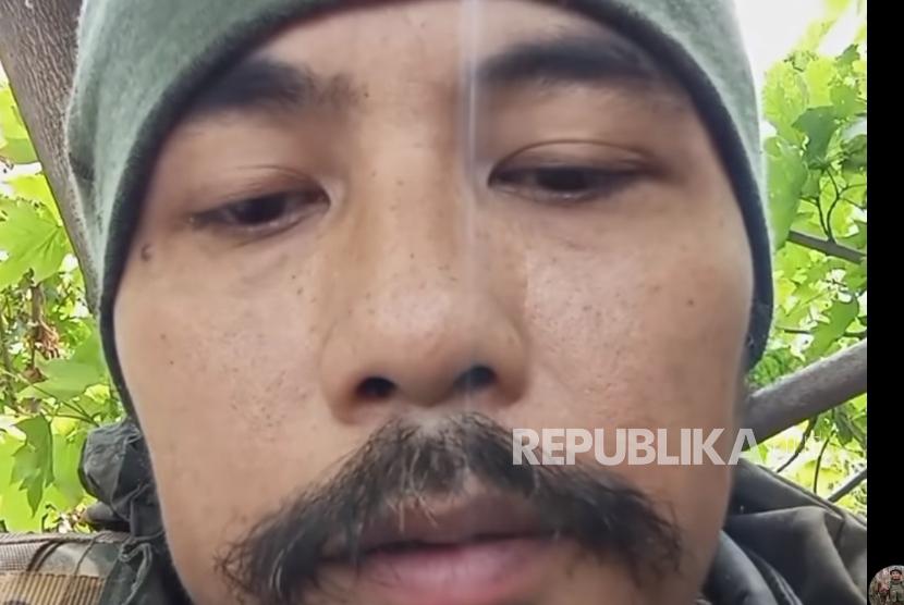 Mantan prajurit Korps Marinir TNI AL, Satriya Arta Kumbara.