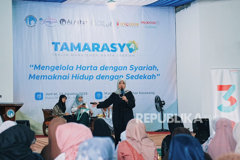 Prudential Syariah bersama Lembaga Amil Zakat (LAZ) Al Azhar kembali menyelenggarakan program edukasi keuangan syariah bertajuk Taklim Manajemen Harta Syariah (TAMARASYA) dengan tema Cerdas Finansial, Dermawan Maksimal.