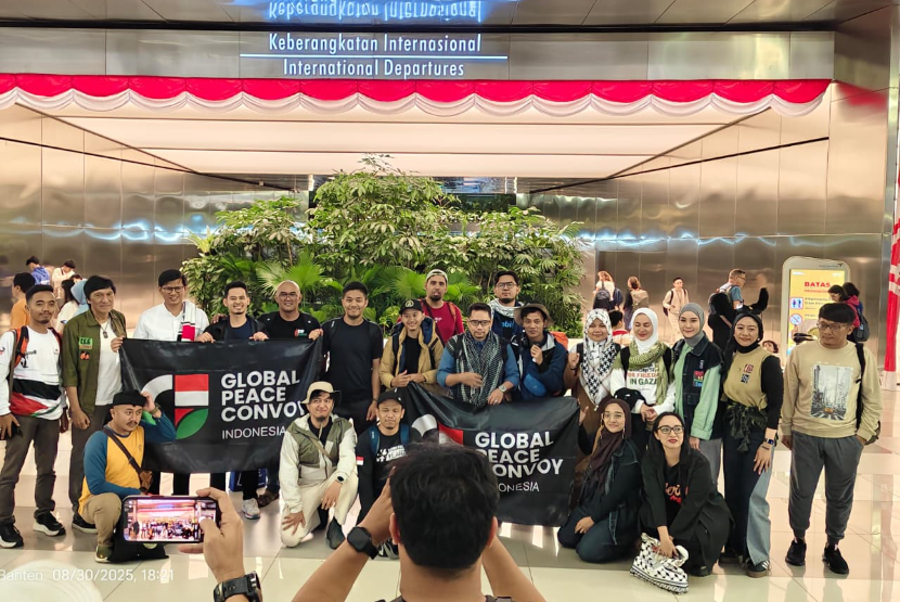 Upaya Tembus Gaza, Relawan Indonesia Bertahap Berangkat Menuju Tunisia
