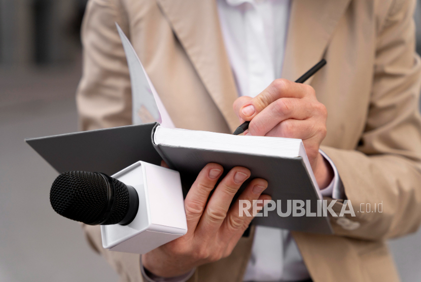 Pekerja media (ilustrasi).