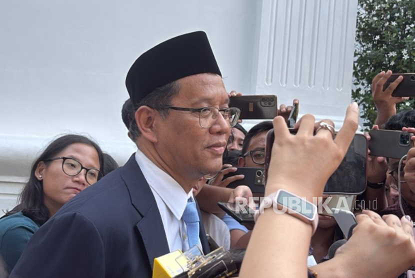 Menteri Keuangan (Menkeu) Purbaya Yudhi Sadewa di Istana Kepresidenan Jakarta, Senin (8/9/2025).