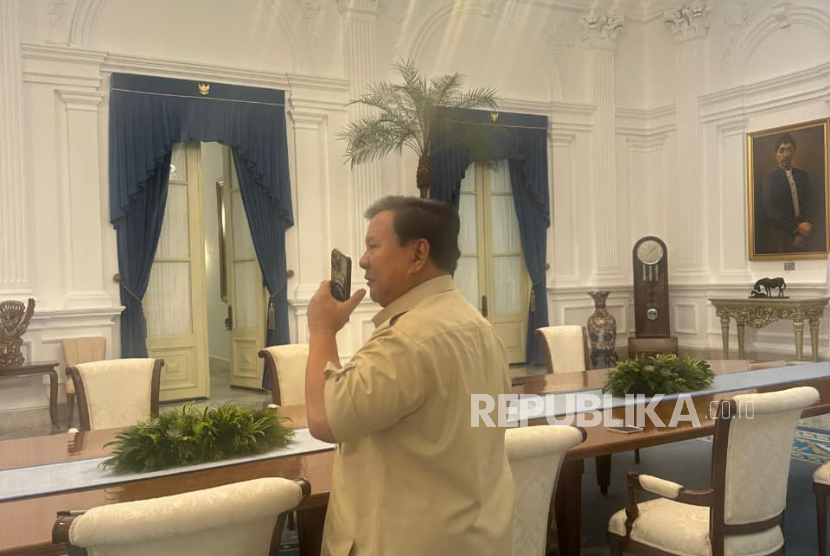 Presiden RI Jenderal (Purn) Prabowo Subianto di Istana Kepresidenan Jakarta, Rabu (10/9/2025).