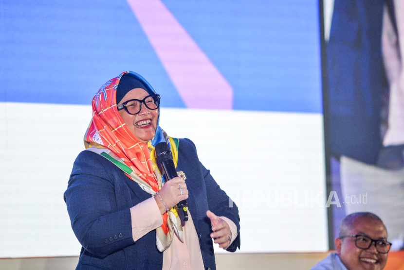 Direktur Digital Business Perum Percetakan Uang Republik Indonesia (Peruri) Farah Fitria Rahmayanti