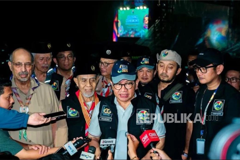 Gubernur DKI Jakarta Pramono Anung Wibowo menghadiri World Moslem Scout Jamboree (WMSJ) 2025.