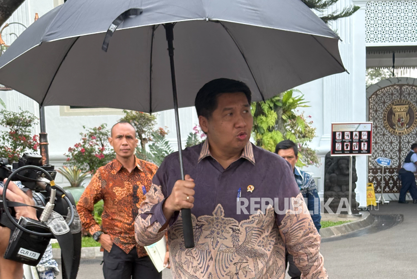 Menteri Perumahan dan Permukiman Maruarar Sirait di Istana Kepresidenan Jakarta, Selasa (16/9/2025).