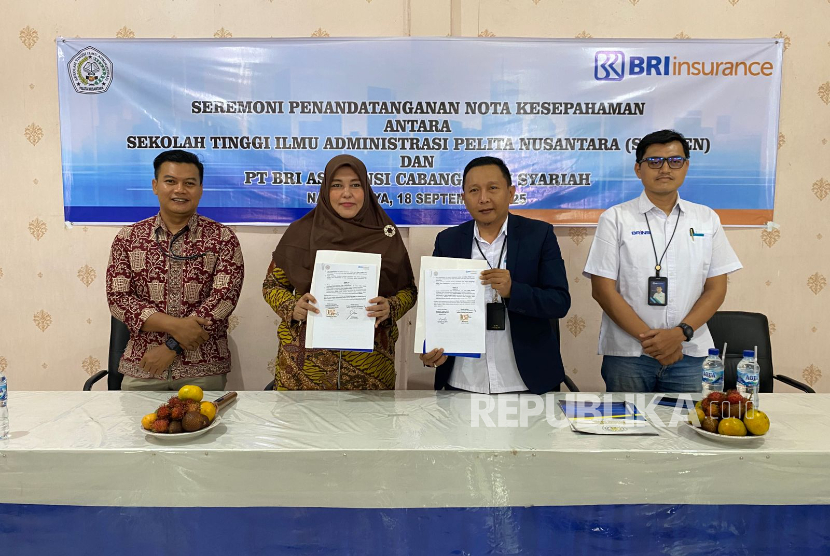BRI Asuransi Indonesia (BRINS) atau BRI Insurance meneken perjanjian kerja sama dengan Sekolah Tinggi Ilmu Administrasi Pelita Nusantara (STIAPEN) untuk mendorong literasi keuangan asuransi di Aceh.
