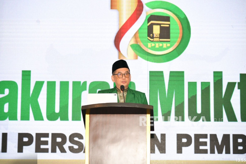 Ketua Umum DPP PPP periode 2025-2030 Agus Suparmanto.