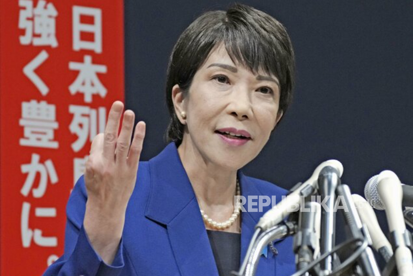 Mantan Menteri Dalam Negeri (Mendagri) Jepang, Sanae Takaichi (64 tahun) akan menjadi PM Jepang.