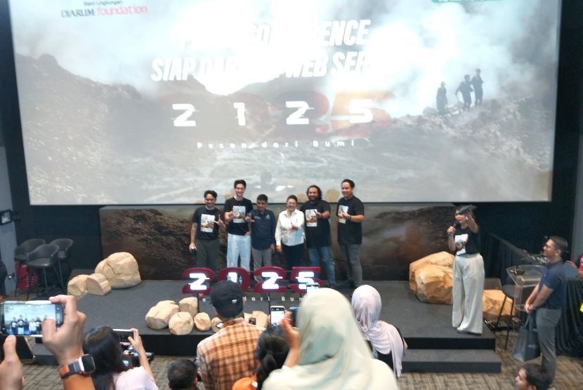 BLDF meluncurkan serial web “2125: Pesan dari Bumi” di Jakarta, Rabu (8/10/2025).