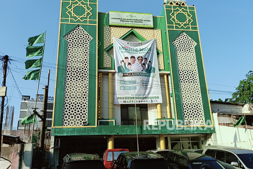 Gedung kantor Pengurus Wilayah Nahdlatul Ulama (PWNU) DKI Jakarta, Selasa (14/10/2025).