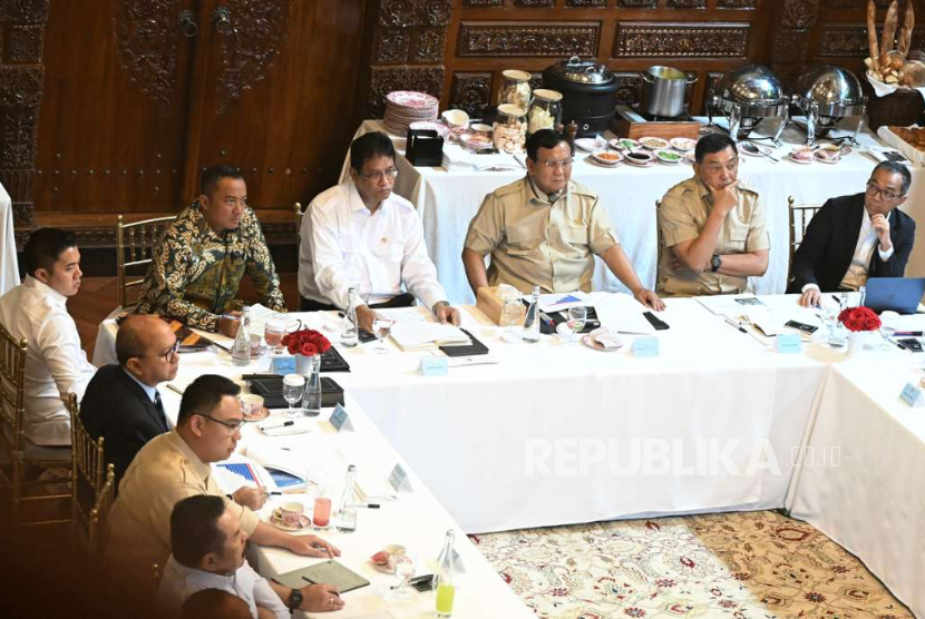 Prabowo Pimpin Ratas di Kertanegara Bahas Pertanian Hingga Pendidikan