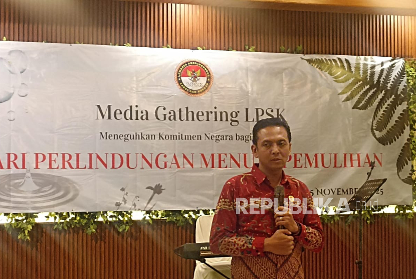 Wakil Ketua Lembaga Perlindungan Saksi dan Korban (LPSK), Wawan Fahrudin.