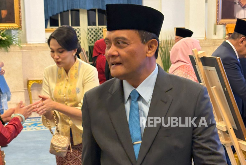 Gubernur Jawa Tengah (Jateng) Ahmad Luthfi di Istana Negara, Jakarta Pusat, Senin (10/11/2025).