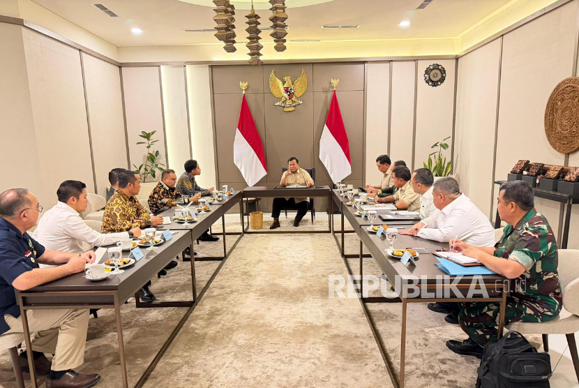 Prabowo Rapat Khusus di Halim Sebelum Bertolak ke Australia