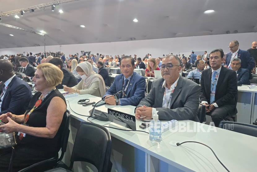 Delegasi Indonesia intens memperjuangkan kepentingan nasional dalam COP30 di Belem, Brasil.