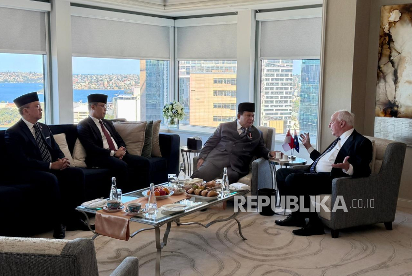 Usai Bertemu Paul Keating, Prabowo Bertolak Kembali ke Tanah Air