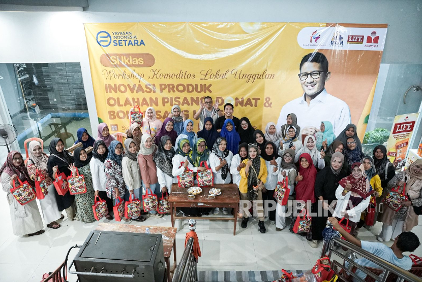 Yayasan Indonesia Setara (YIS) mengganding Rumah SandiUno Indonesia (RSI) dan UMKM Sahabat Sandi menggelar Workshop Komoditas Lokal Unggulan.
