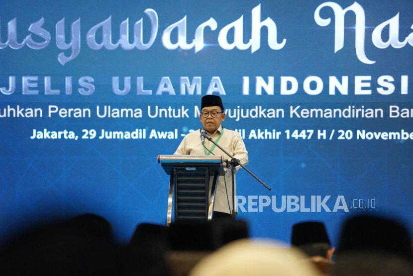 Di Munas XI, MUI Soroti Ancaman Algoritma dan AI Terhadap Ulama