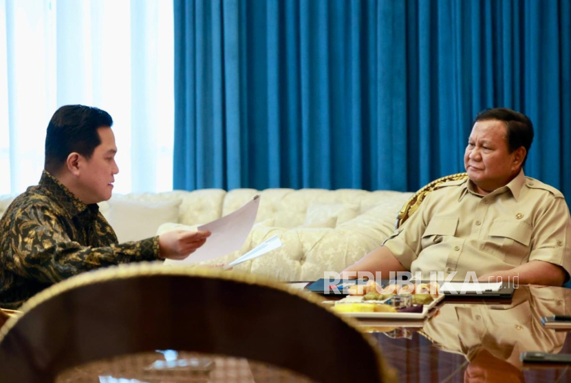 Panggil Erick Thohir, Prabowo Ingin Tingkatkan Kesejahteraan Atlet
