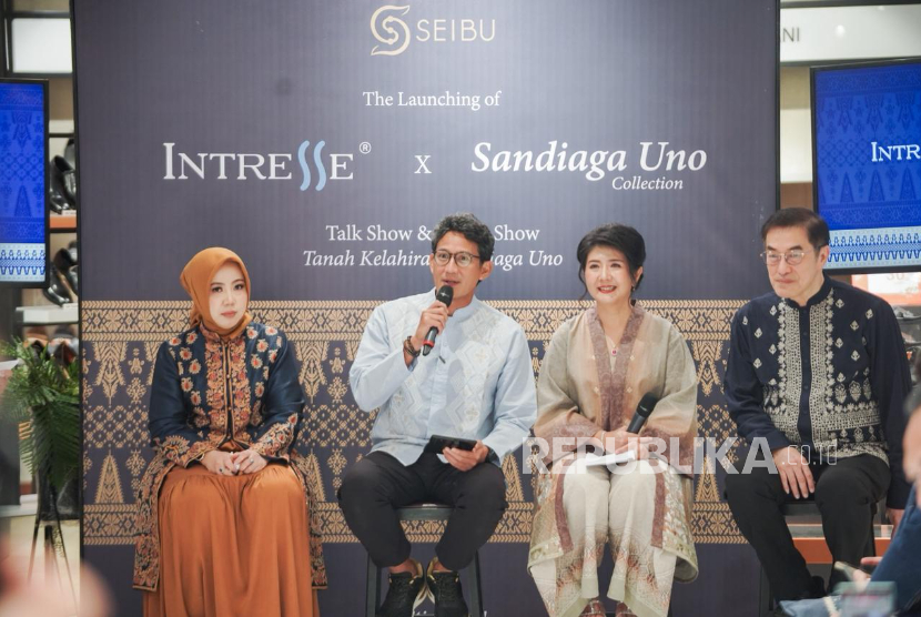 Intresse x Sandiaga Uno meluncurkan koleksi kolaborasi untuk pemberdayaan perempuan.