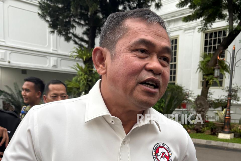 Ketua Umum Pengurus Besar Judo Seluruh Indonesia (PB JSI) Jenderal Maruli Simanjuntak di Istana Kepresidenan Jakarta, Jumat (5/12/2025).