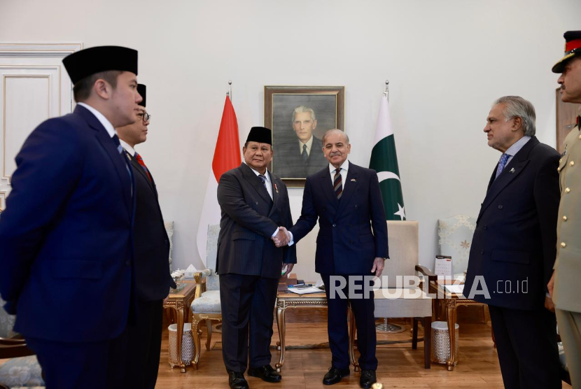 Prabowo: Indonesia-Pakistan Dukung Solusi Dua Negara di Palestina