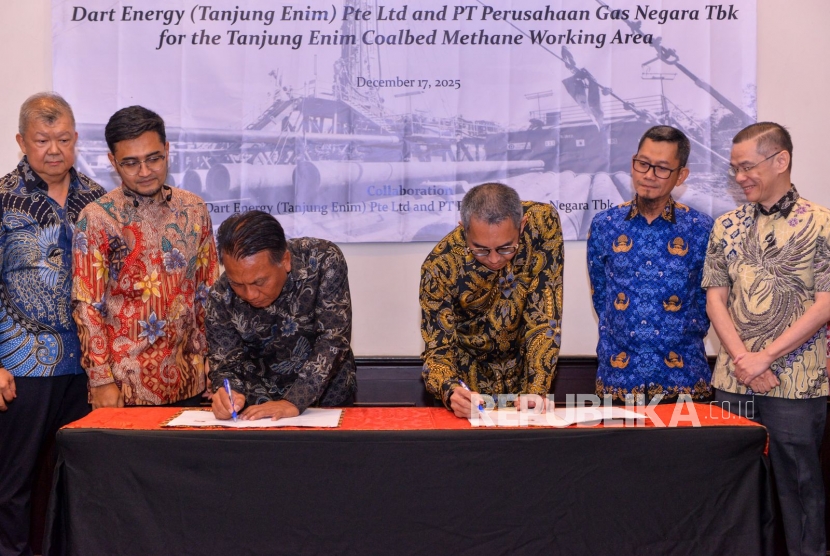 PGN dan Dart Energy Kerjasama Pemanfaatan CBM dari WK GMB Tanjung Enim