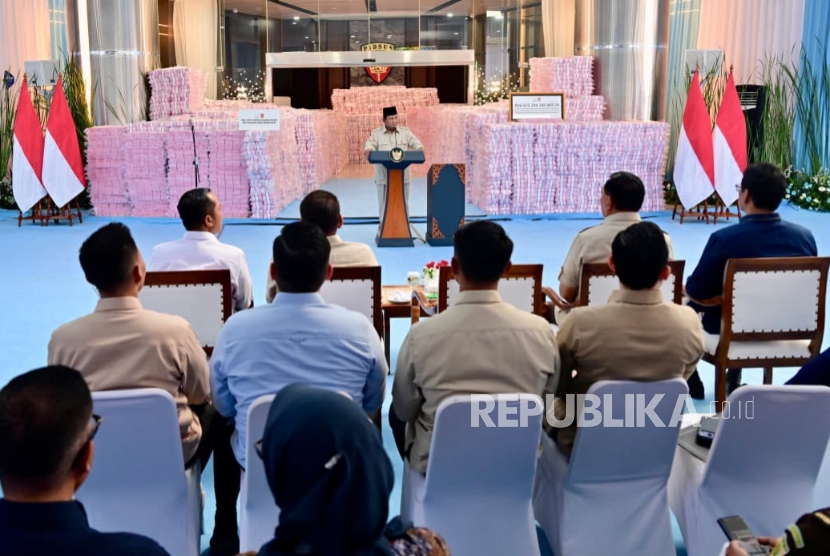 Uang Sitaan Rp 6,6 Triliun, Prabowo: Bisa Bangun 100 Ribu Hunian Korban Bencana
