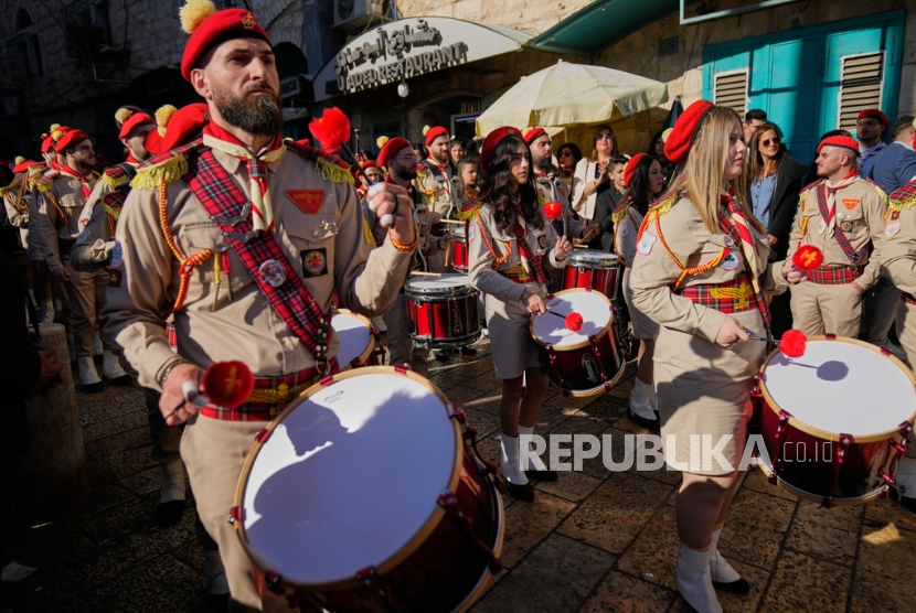 Semangat Natal di Kampung Yesus yang Terjajah