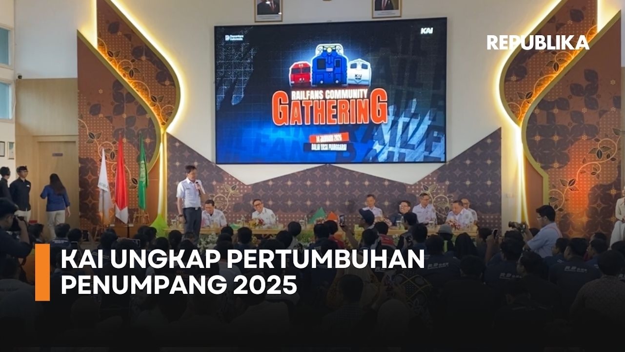 Kumpul Bareng Railfans, KAI Ungkap Pertumbuhan Penumpang 2025
