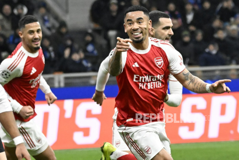 Gabriel Jesus Bersinar di Milan, Arteta: Dia Pemain yang Menakjubkan