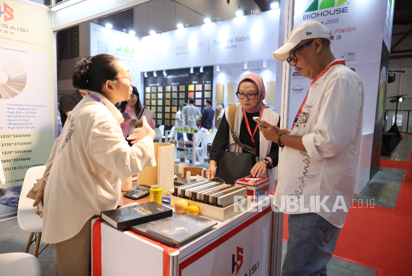 Empat pameran dagang mencakup sektor material, manufaktur, furnitur, dan interior disatukan dalam satu platform strategis.