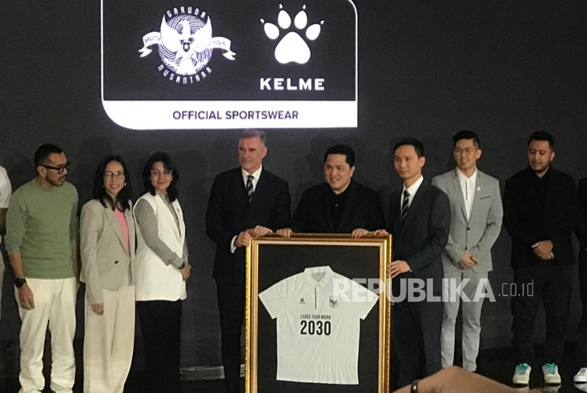 Kelme Jadi Apparel Resmi Timnas Indonesia Sampai 2030