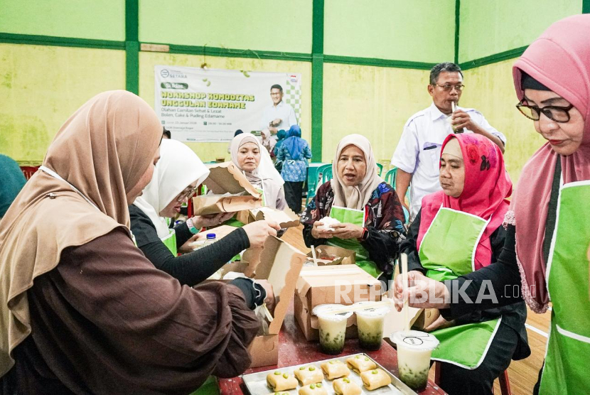 Pelatihan Olahan Edamame, Ibu-Ibu Didorong Mandiri Ekonomi