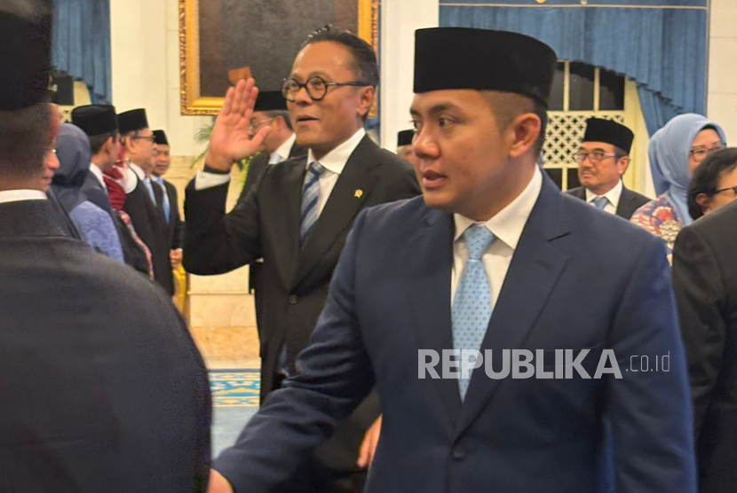 Sekretaris Kabinet (Seskab) Letkol Inf Teddy Indra Wijaya di Istana Negara, Jakarta Pusat, Rabu (28/1/2026).