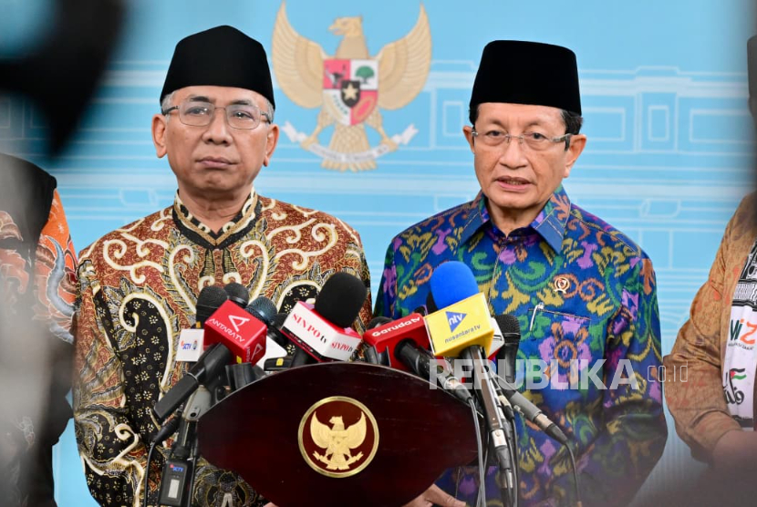 Menteri Agama (Menag) Nasaruddin Umar di Kompleks Istana Kepresidenan Jakarta, Selasa (3/2/2026). 